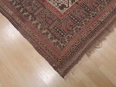 Kilim Brown Hand Knotted 51 X 93  Area Rug 100-109286 Image 6