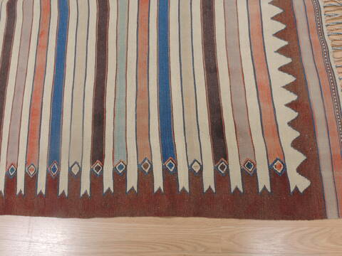 Kilim Multicolor Flat Woven 50 X 79  Area Rug 100-109287 Image 12