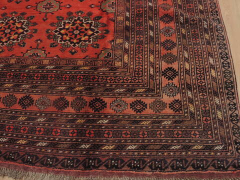 Khan Mohammadi Brown Hand Knotted 80 X 106  Area Rug 100-109291 Image 13