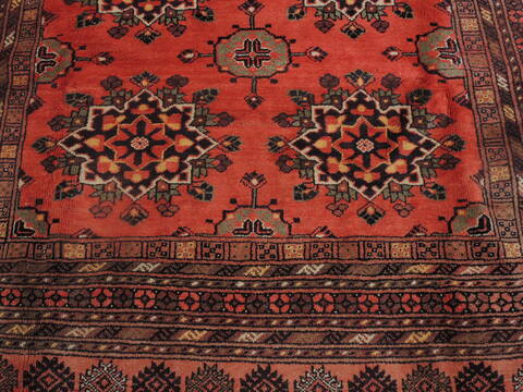 Khan Mohammadi Brown Hand Knotted 80 X 106  Area Rug 100-109291 Image 14