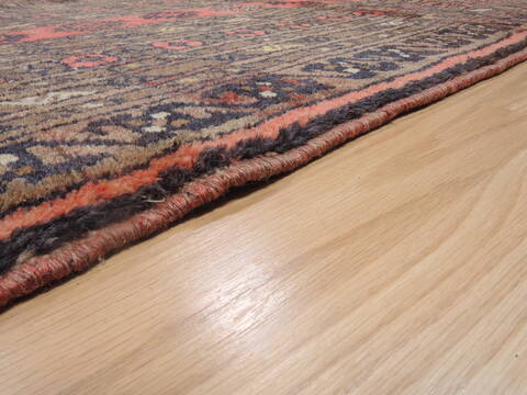 Khan Mohammadi Brown Hand Knotted 80 X 106  Area Rug 100-109291 Image 15