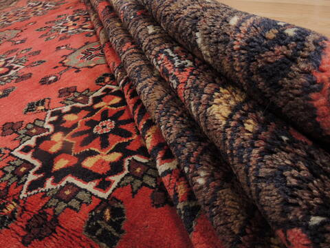 Khan Mohammadi Brown Hand Knotted 80 X 106  Area Rug 100-109291 Image 16