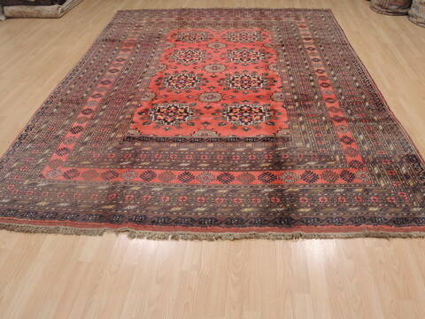 Khan Mohammadi Brown Hand Knotted 80 X 106  Area Rug 100-109291 Image 4