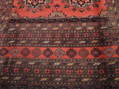 Khan Mohammadi Brown Hand Knotted 80 X 106  Area Rug 100-109291 Image 8