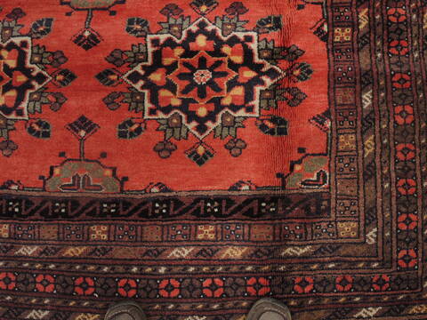 Khan Mohammadi Brown Hand Knotted 80 X 106  Area Rug 100-109291 Image 9