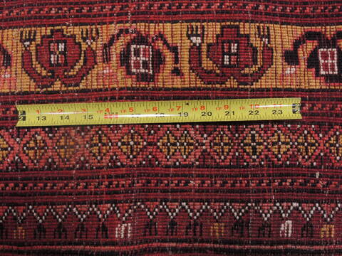 Khan Mohammadi Yellow Hand Knotted 89 X 107  Area Rug 100-109292 Image 19