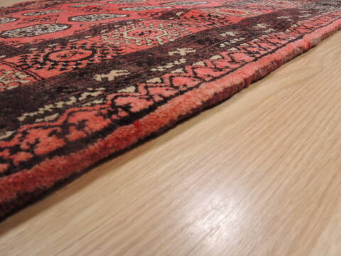Khan Mohammadi Red Hand Knotted 34 X 62  Area Rug 100-109293 Image 13