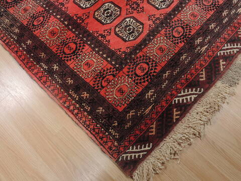 Khan Mohammadi Red Hand Knotted 34 X 62  Area Rug 100-109293 Image 7