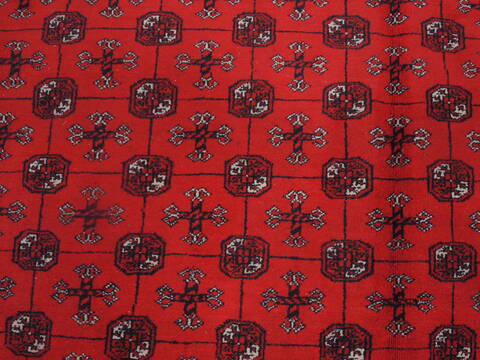 Khan Mohammadi Red Hand Knotted 74 X 117  Area Rug 100-109298 Image 10