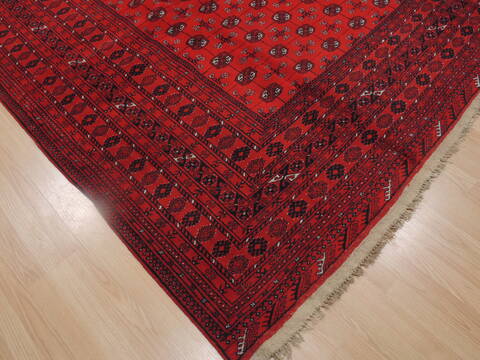 Khan Mohammadi Red Hand Knotted 74 X 117  Area Rug 100-109298 Image 11