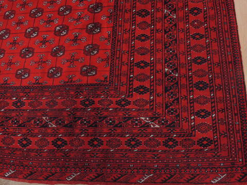 Khan Mohammadi Red Hand Knotted 74 X 117  Area Rug 100-109298 Image 12