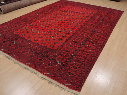 Khan Mohammadi Red Hand Knotted 74 X 117  Area Rug 100-109298 Image 2