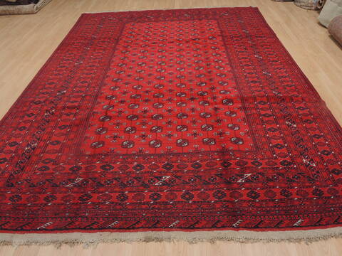 Khan Mohammadi Red Hand Knotted 74 X 117  Area Rug 100-109298 Image 4