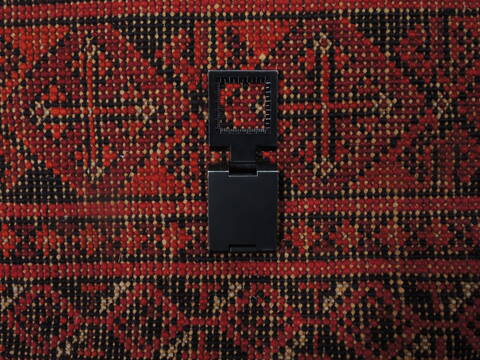 Khan Mohammadi Red Hand Knotted 85 X 115  Area Rug 100-109299 Image 15
