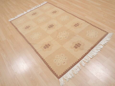Kilim Beige Flat Woven 40 X 60  Area Rug 100-109305 Image 12