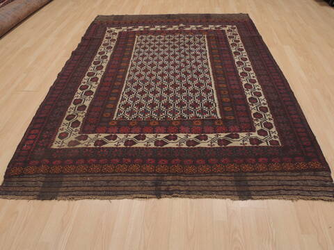 Kilim Red Flat Woven 60 X 80  Area Rug 100-109306 Image 1