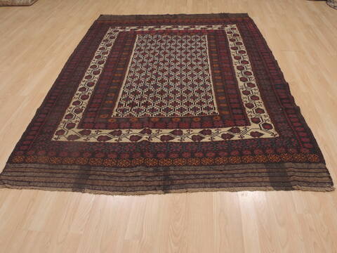 Kilim Red Flat Woven 60 X 80  Area Rug 100-109306 Image 4