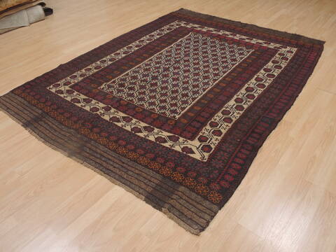 Kilim Red Flat Woven 60 X 80  Area Rug 100-109306 Image 5