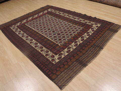Kilim Red Flat Woven 60 X 80  Area Rug 100-109306 Image 6