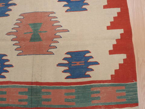 Kilim Beige Flat Woven 39 X 57  Area Rug 100-109308 Image 8