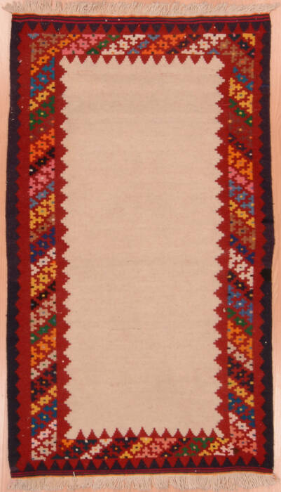 Kilim Beige Flat Woven 26 X 43  Area Rug 100-109309 Image 0