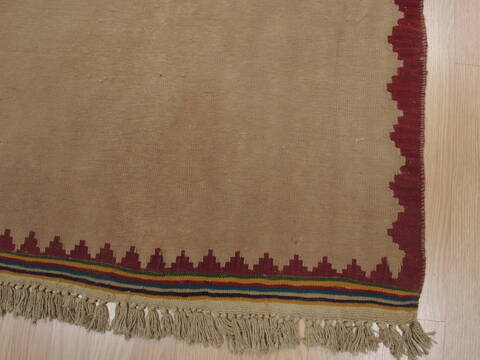 Kilim Beige Flat Woven 211 X 46  Area Rug 100-109310 Image 8