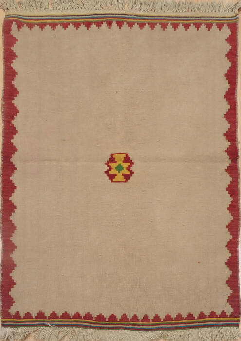 Kilim Beige Flat Woven 211 X 46  Area Rug 100-109310 Image 0