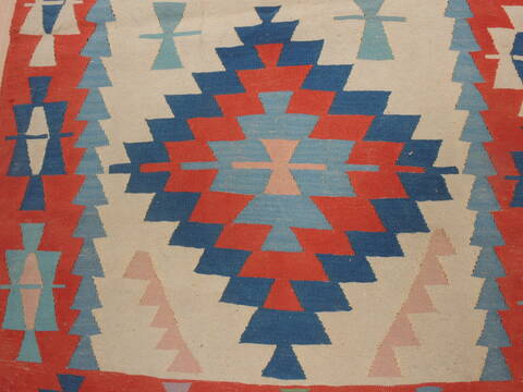 Kilim Red Flat Woven 35 X 52  Area Rug 100-109311 Image 8
