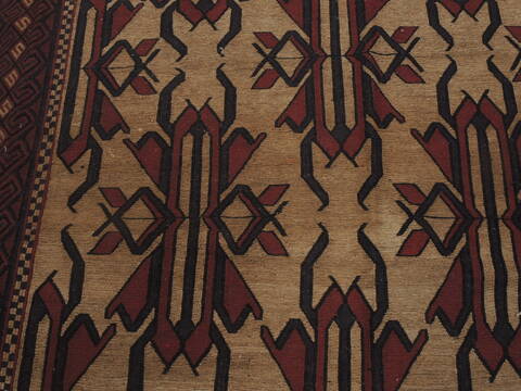 Kilim Red Hand Knotted 57 X 89  Area Rug 100-109322 Image 11