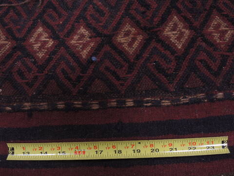 Kilim Red Hand Knotted 57 X 89  Area Rug 100-109322 Image 14