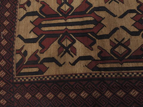 Kilim Red Hand Knotted 57 X 89  Area Rug 100-109322 Image 8