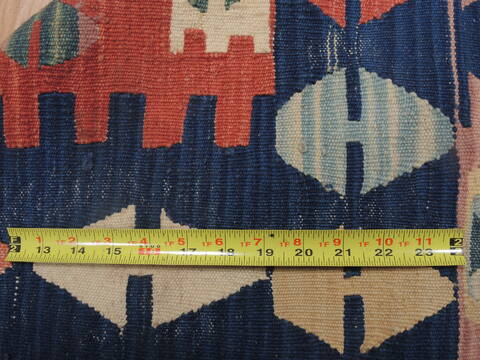 Kilim Red Hand Knotted 39 X 511  Area Rug 100-109326 Image 14