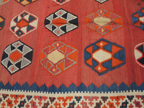 Kilim Red Flat Woven 59 X 92  Area Rug 100-109327 Image 10
