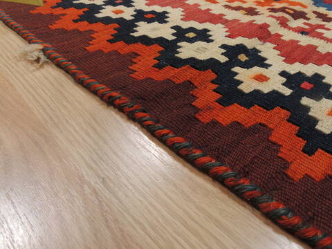 Kilim Red Flat Woven 59 X 92  Area Rug 100-109327 Image 15