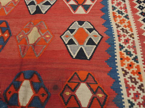 Kilim Red Flat Woven 59 X 92  Area Rug 100-109327 Image 16