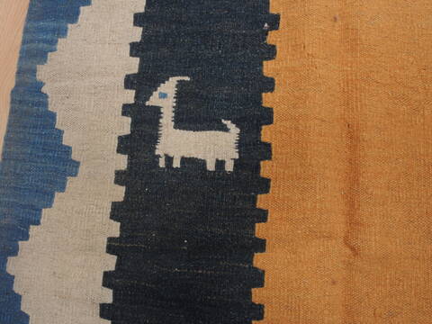 Kilim Orange Flat Woven 68 X 99  Area Rug 100-109330 Image 9