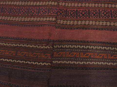 Kilim Brown Flat Woven 55 X 95  Area Rug 100-109332 Image 10