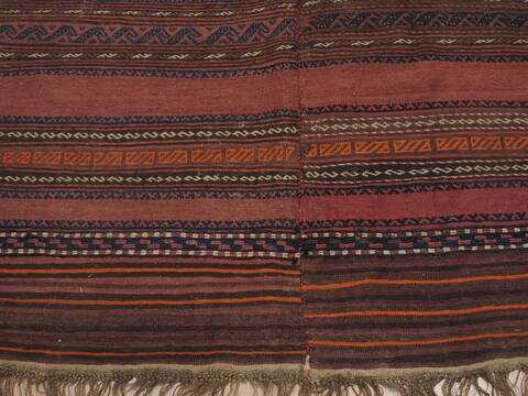 Kilim Brown Flat Woven 55 X 95  Area Rug 100-109332 Image 8