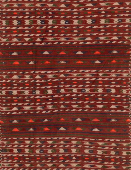 Kilim Red Flat Woven 310 X 62  Area Rug 100-109335 Image 0