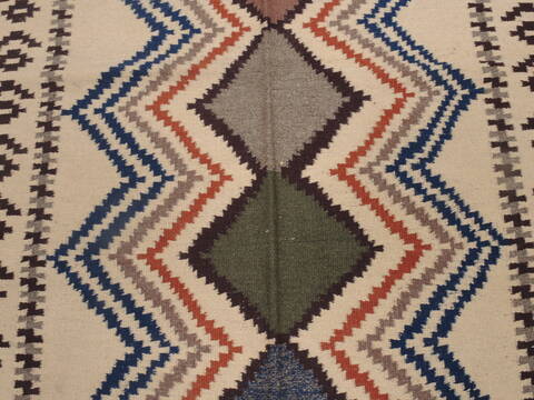 Kilim Beige Flat Woven 47 X 81  Area Rug 100-109336 Image 10