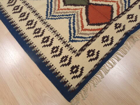Kilim Beige Flat Woven 47 X 81  Area Rug 100-109336 Image 11
