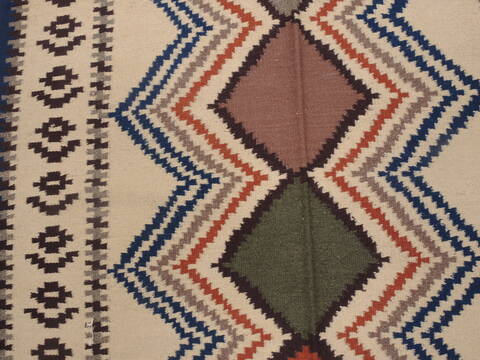 Kilim Beige Flat Woven 47 X 81  Area Rug 100-109336 Image 14