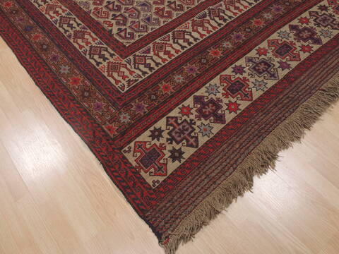 Kilim Red Flat Woven 61 X 811  Area Rug 100-109340 Image 12