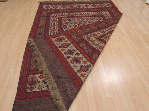 Kilim Red Flat Woven 61 X 811  Area Rug 100-109340 Image 16