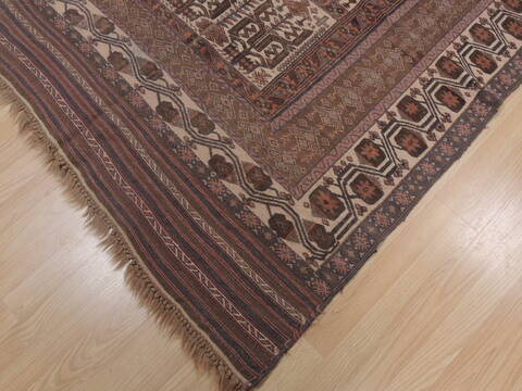 Kilim Brown Flat Woven 48 X 77  Area Rug 100-109346 Image 10