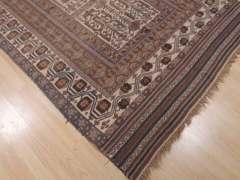 Kilim Brown Flat Woven 48 X 77  Area Rug 100-109346 Image 11