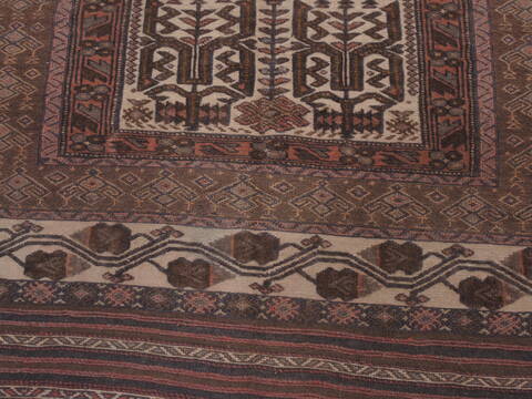 Kilim Brown Flat Woven 48 X 77  Area Rug 100-109346 Image 8