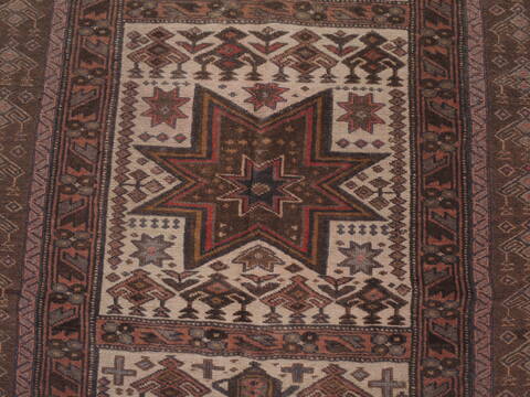 Kilim Brown Flat Woven 48 X 77  Area Rug 100-109346 Image 9