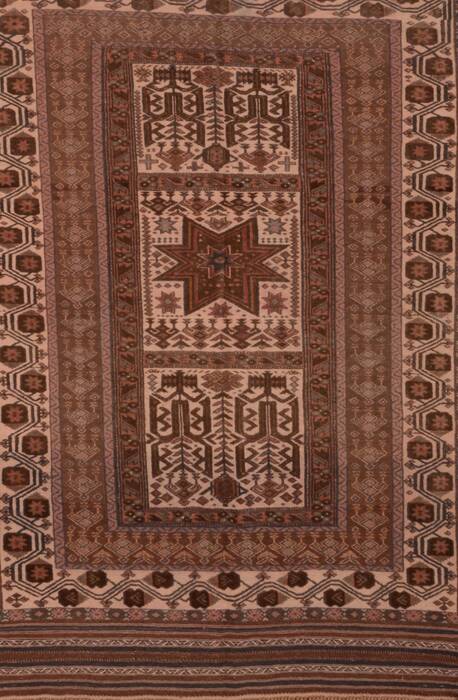 Kilim Brown Flat Woven 48 X 77  Area Rug 100-109346 Image 0