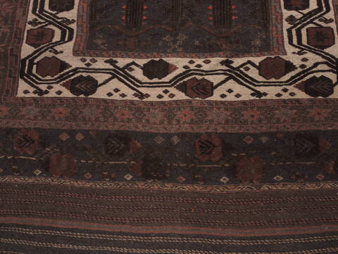 Kilim Brown Flat Woven 410 X 77  Area Rug 100-109347 Image 1